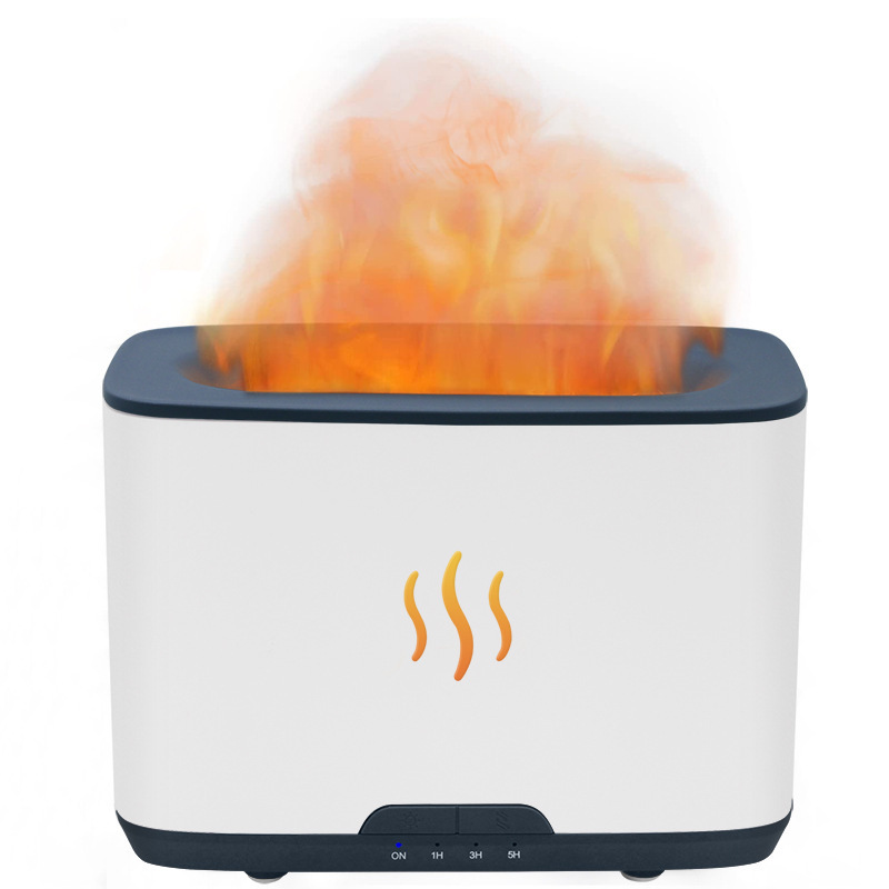 Simulated Flame Aromatherapy Machine Home Office Desktop Humidifier - Image 10