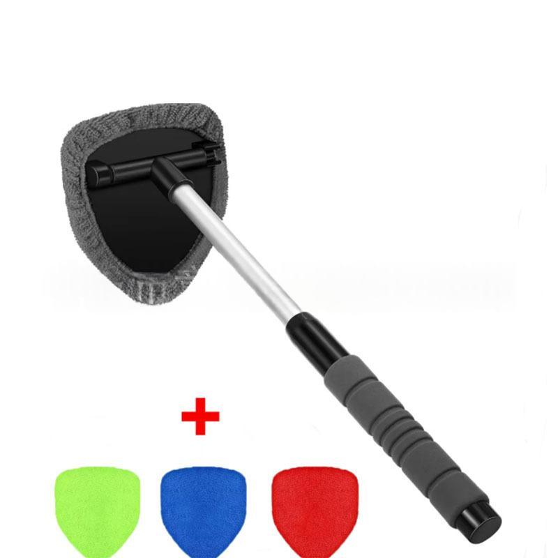 Extendable Car Windshield Cleaning Brush - Telescopic Window Washer Tool for Auto Glass Maintenance - Image 2