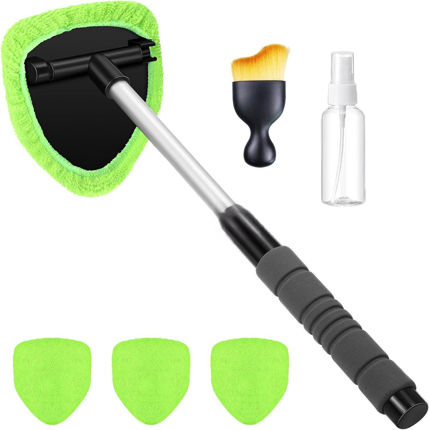 Extendable Car Windshield Cleaning Brush - Telescopic Window Washer Tool for Auto Glass Maintenance - Image 7