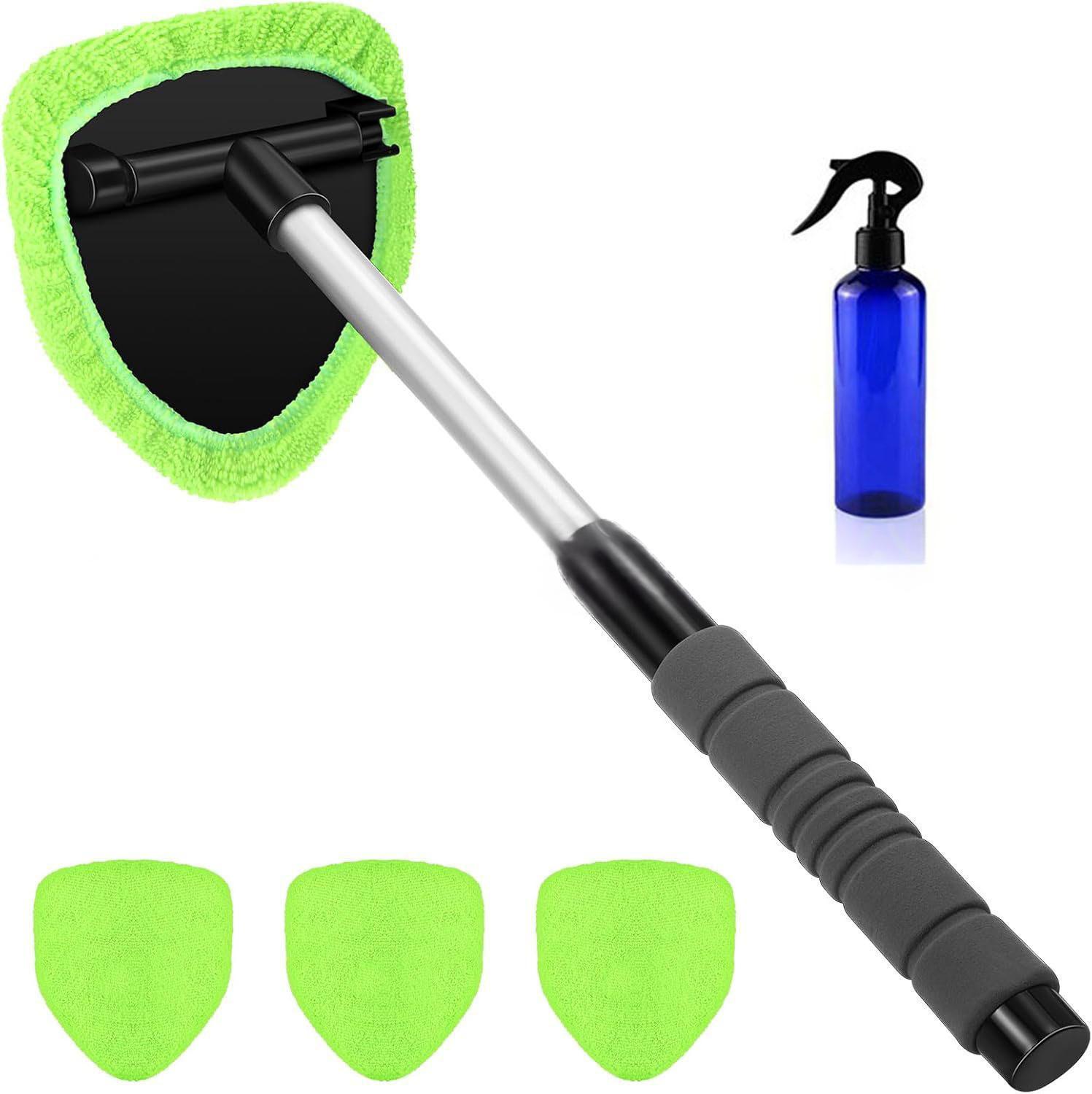 Extendable Car Windshield Cleaning Brush - Telescopic Window Washer Tool for Auto Glass Maintenance - Image 6