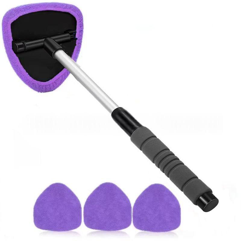 Extendable Car Windshield Cleaning Brush - Telescopic Window Washer Tool for Auto Glass Maintenance - Image 8